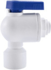 Ball valve for water tank
